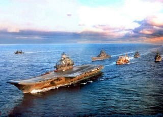 Tàu chiến của Nga được triển khai đến gần Syria